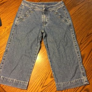 Like new! Liz Claiborne jean capris